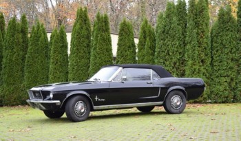 FORD MUSTANG 1968 CONVERTIBLE ORIGINAL VENDIDO full